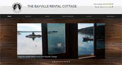 Desktop Screenshot of bayvillecottage.com